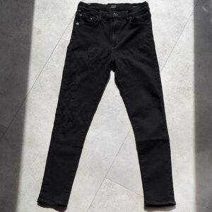 Citizens Of Humanity Rocket High Rise Skinny Black Jeans
